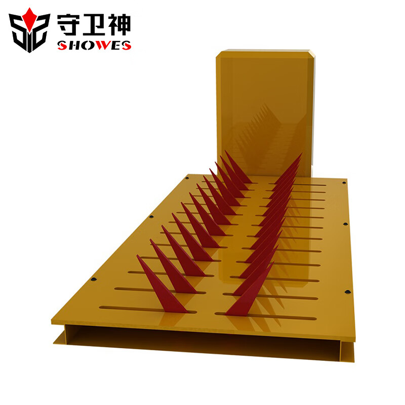 守卫神 电动升降破胎器 地埋双向道刺路障机 学校医院道路安全阻车器