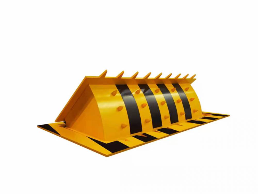 胎器自动升降柱路障机自动刺刀挡厂家液压路障机破胎器电动